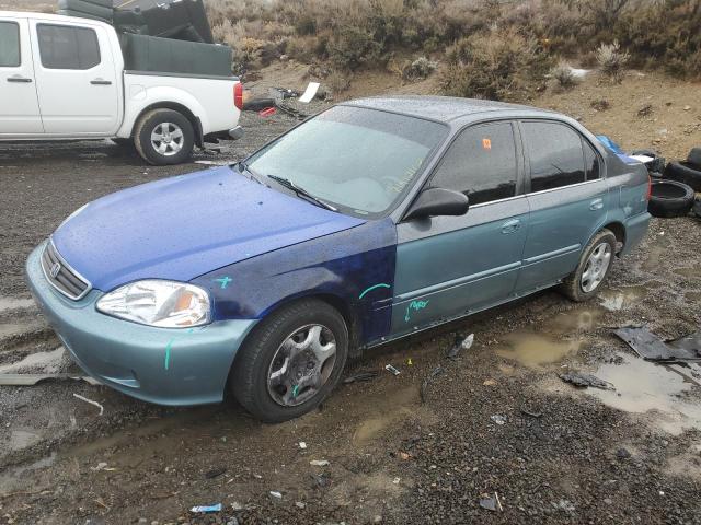 Photo 1 from auction – 2000 HONDA CIVIC BASE with VIN 2HGEJ6615YH521620
