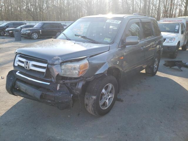 HONDA PILOT EXL 2007 with VIN 5FNYF18557B028993 - Photo from auction