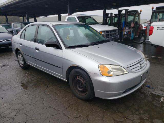 Photo 4 from auction – 2001 HONDA CIVIC DX with VIN 2HGES16231H551987