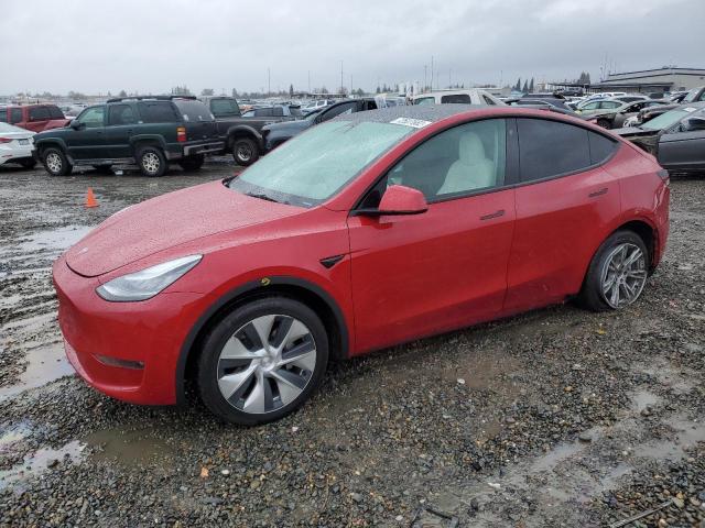 TESLA MODEL Y 2021 with VIN 5YJYGAED4MF176007 - Photo from auction