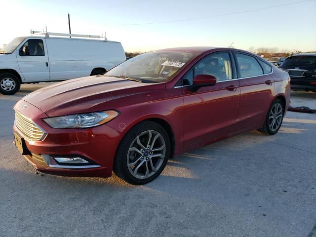 FORD FUSION SE 2017 with VIN 3FA6P0HD2HR214406 - Photo from auction