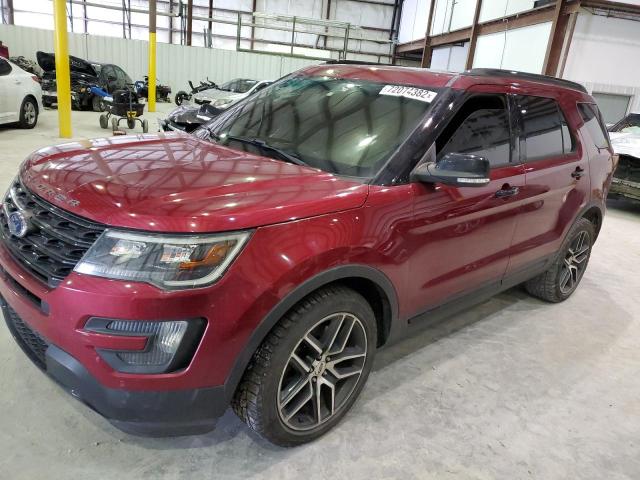 FORD EXPLORER S 2016 with VIN 1FM5K8GT6GGA06896 - Photo from auction
