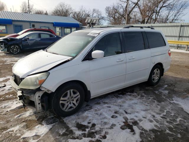 HONDA ODYSSEY EX 2006 with VIN 5FNRL38716B052409 - Photo from auction