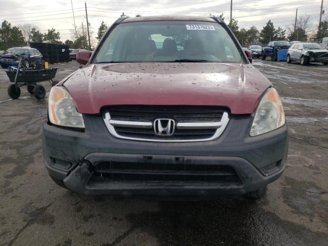 Photo 5 from auction – 2003 HONDA CR-V LX with VIN JHLRD78443C010676