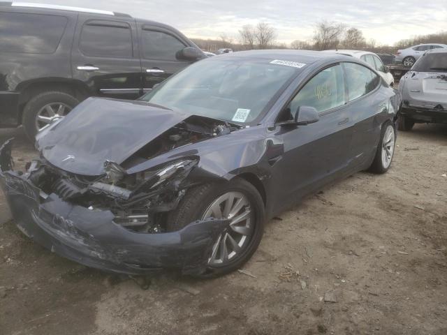 TESLA MODEL 3 2022 with VIN 5YJ3E1EB7NF184666 - Photo from auction