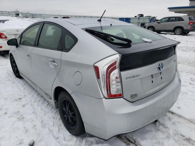 Photo 2 from auction – 2013 TOYOTA PRIUS with VIN JTDKN3DUXD5695816
