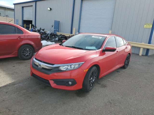 HONDA CIVIC EX 2018 with VIN JHMFC1F35JX010961 - Photo from auction