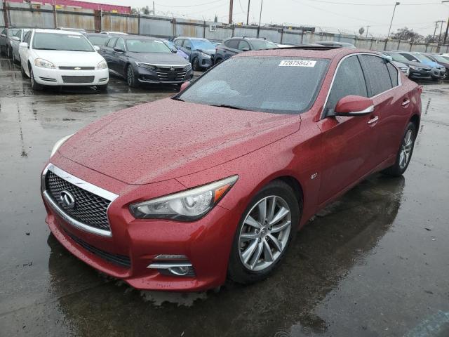 Photo 1 from auction – 2016 INFINITI Q50 BASE with VIN JN1CV7APXGM202501