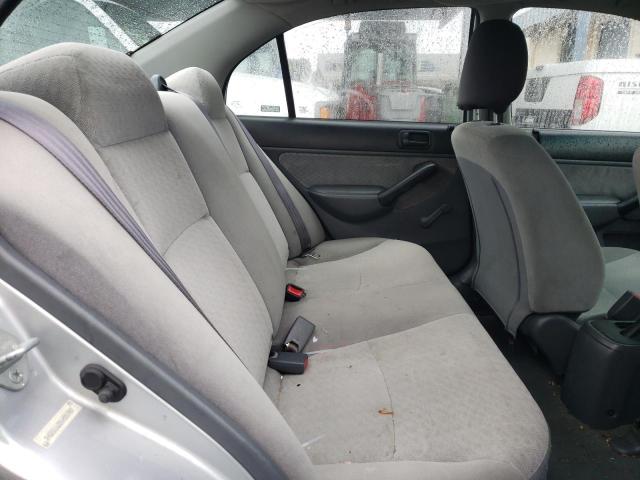Photo 10 from auction – 2001 HONDA CIVIC DX with VIN 2HGES16231H551987