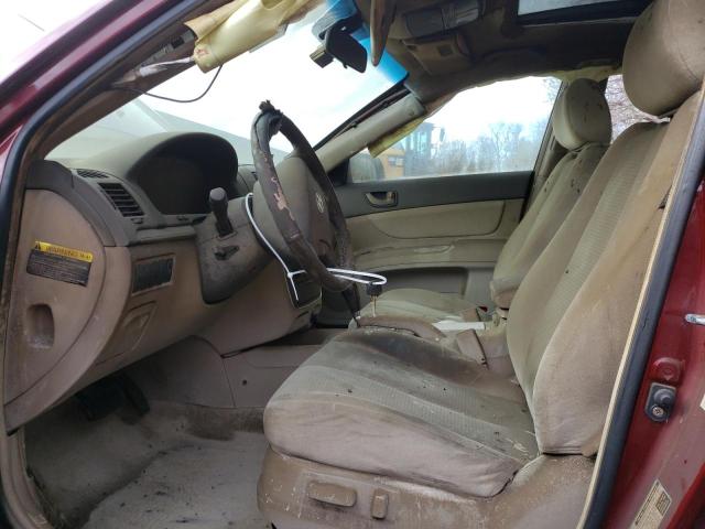 Photo 7 from auction – 2008 HYUNDAI SONATA GLS with VIN 5NPET46F58H332403