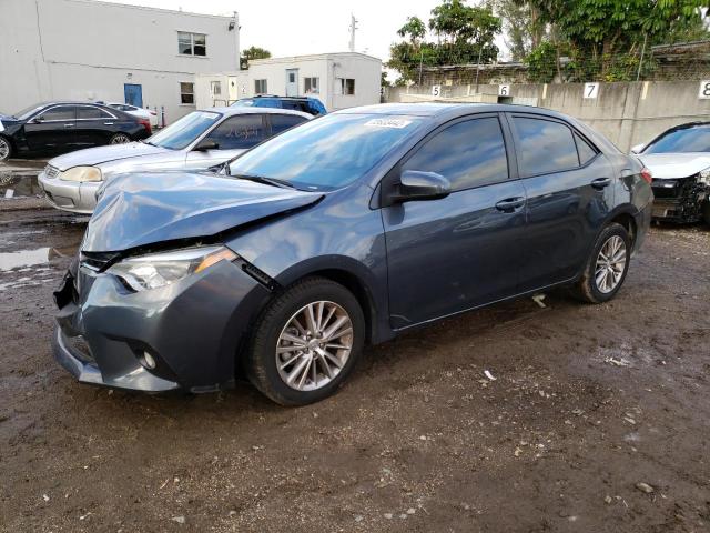 TOYOTA COROLLA L 2015 with VIN 2T1BURHE9FC249123 - Photo from auction