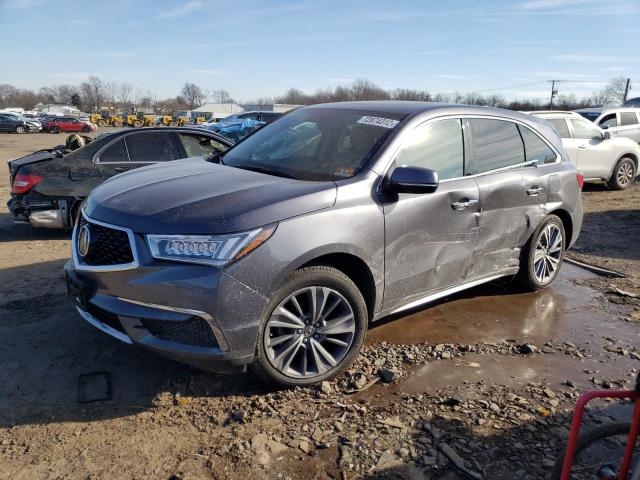 ACURA MDX TECHNO 2017 with VIN 5FRYD4H59HB038370 - Photo from auction