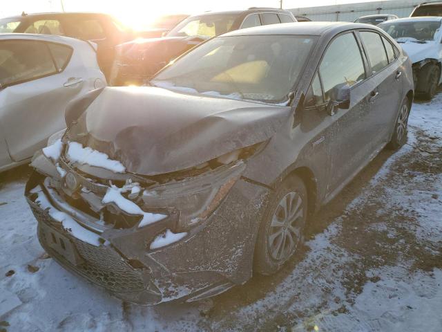 TOYOTA COROLLA LE 2021 with VIN JTDEAMDE3MJ032294 - Photo from auction