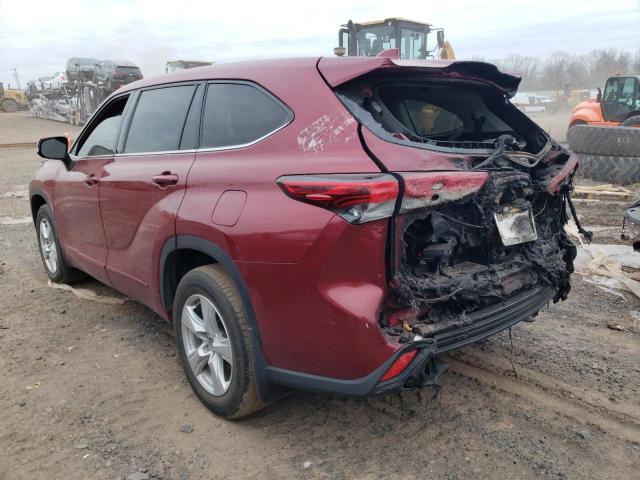 Photo 2 from auction – 2020 TOYOTA HIGHLANDER with VIN 5TDBZRBH9LS005852