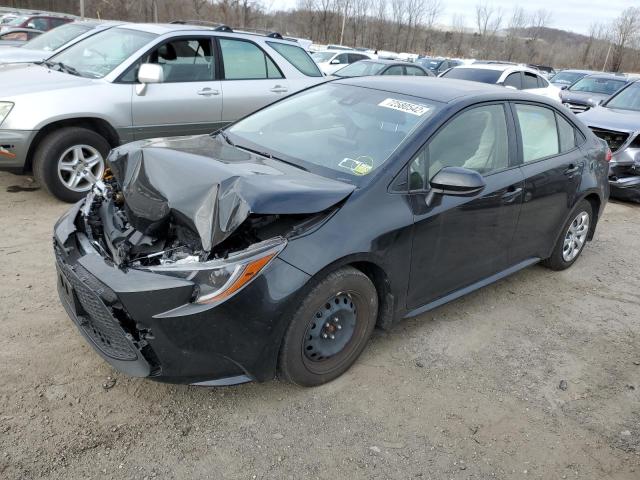 TOYOTA COROLLA LE 2022 with VIN JTDEPMAE1NJ200003 - Photo from auction