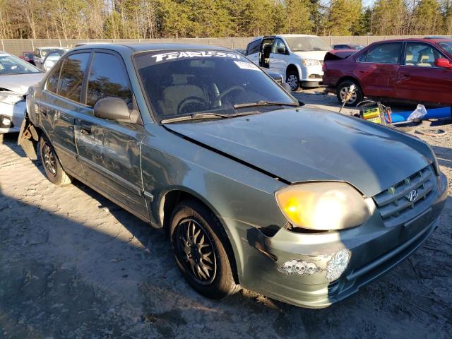 Photo 4 from auction – 2003 HYUNDAI ACCENT GL with VIN KMHCG45C73U468237