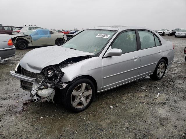 HONDA CIVIC EX 2004 with VIN JHMES26714S002185 - Photo from auction