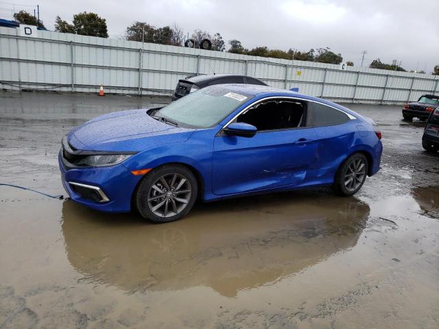 HONDA CIVIC EX 2019 with VIN 2HGFC3B39KH354416 - Photo from auction