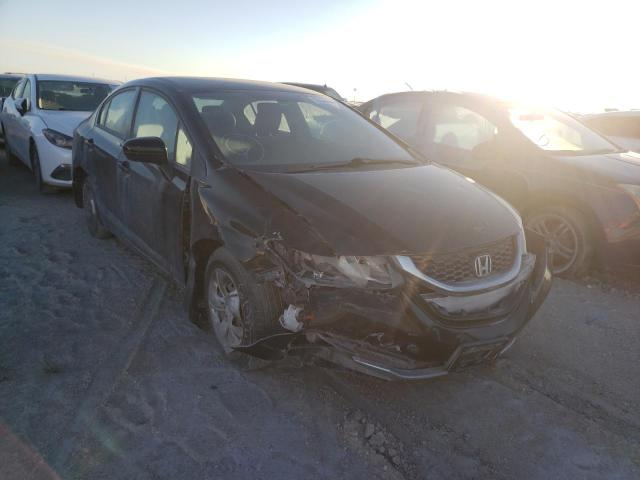 Photo 1 from auction – 2014 HONDA CIVIC LX with VIN 19XFB2F57EE032557
