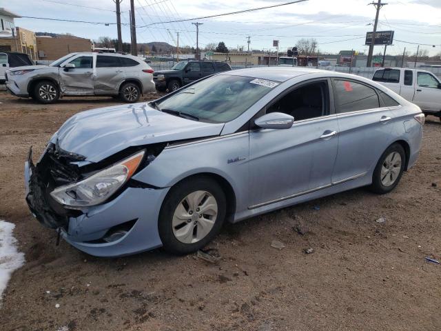 HYUNDAI SONATA HYB 2014 with VIN KMHEC4A45EA107807 - Photo from auction