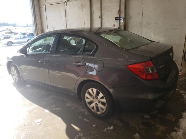 Photo 2 from auction – 2012 HONDA CIVIC LX with VIN 19XFB2F51CE014214