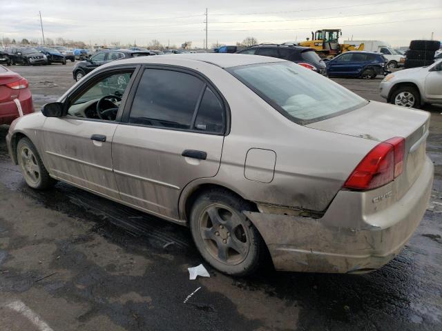 Photo 2 from auction – 2001 HONDA CIVIC LX with VIN 2HGES15541H526995