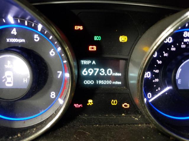 Photo 9 from auction – 2012 HYUNDAI SONATA GLS with VIN 5NPEB4AC9CH353473