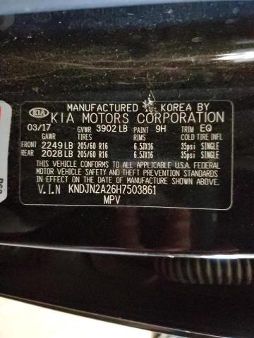 Photo 14 from auction – 2017 KIA SOUL with VIN KNDJN2A26H7503861