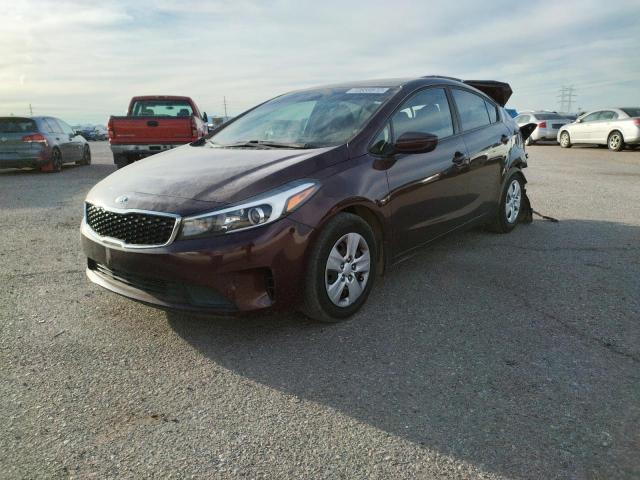 KIA FORTE LX 2018 with VIN 3KPFK4A71JE209943 - Photo from auction