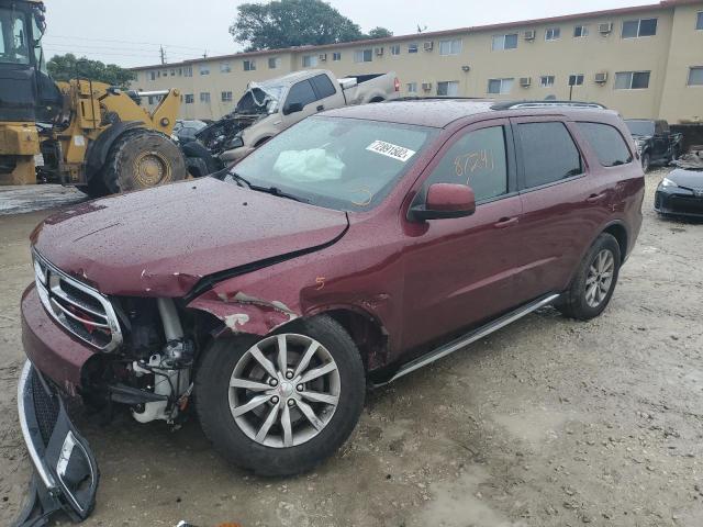 DODGE DURANGO SX 2017 with VIN 1C4RDJAG4HC661165 - Photo from auction