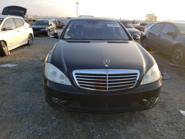 Photo 5 from auction – 2007 MERCEDES-BENZ S 550 with VIN WDDNG71X27A106918