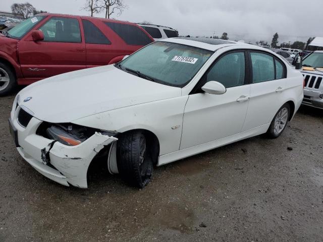 BMW 325 I 2006 with VIN WBAVB135X6PT26883 - Photo from auction