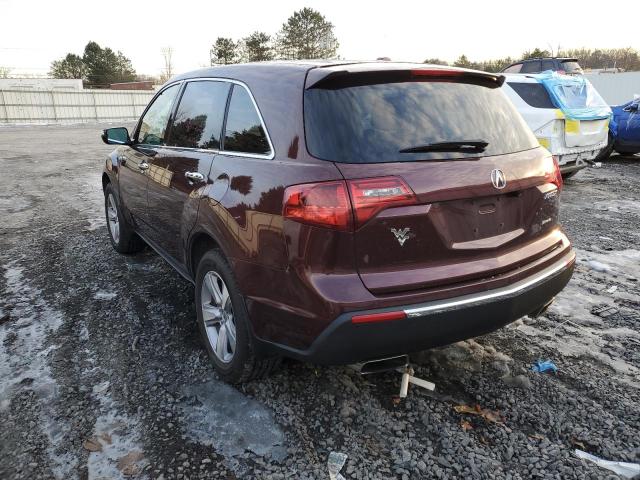 Photo 2 from auction – 2013 ACURA MDX TECHNO with VIN 2HNYD2H38DH509816