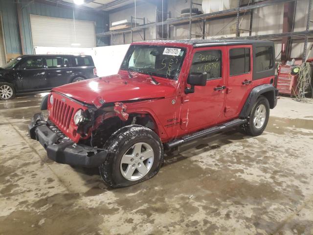 Photo 1 from auction – 2014 JEEP WRANGLER with VIN 1C4BJWDGXEL249945