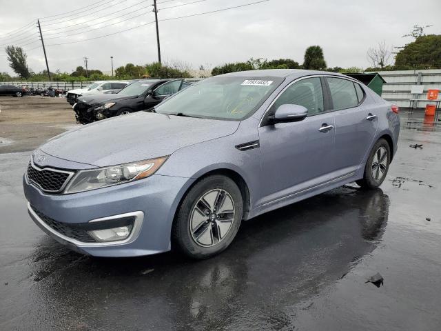 KIA OPTIMA HYB 2011 with VIN KNAGM4AD9B5000514 - Photo from auction