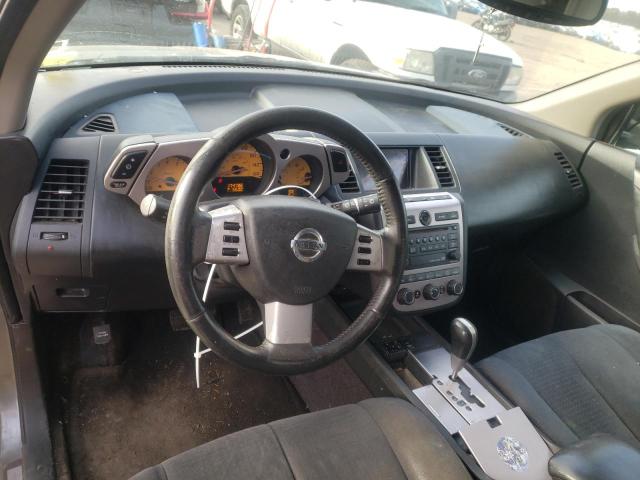 Photo 8 from auction – 2005 NISSAN MURANO with VIN JN8AZ08W85W411674