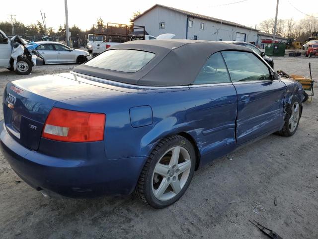Photo 3 from auction – 2003 AUDI A4 1.8 CAB with VIN WAUAC48H23K021502