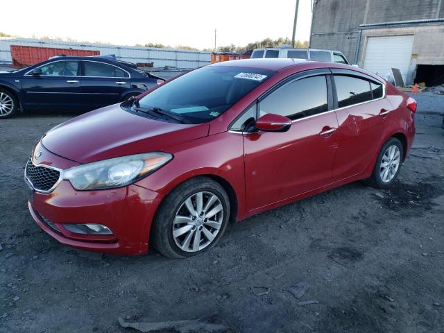 KIA FORTE EX 2014 with VIN KNAFX4A88E5196701 - Photo from auction