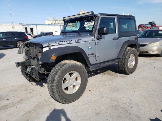 JEEP WRANGLER S 2016 with VIN 1C4GJWAG2GL196090 - Photo from auction