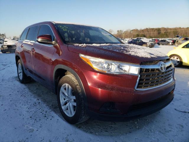 Photo 4 from auction – 2016 TOYOTA HIGHLANDER with VIN 5TDZARFH5GS022654