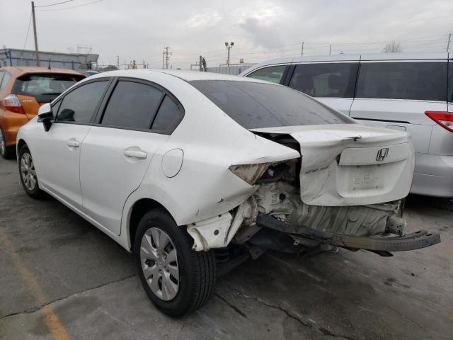 Photo 2 from auction – 2012 HONDA CIVIC LX with VIN 2HGFB2F57CH577449