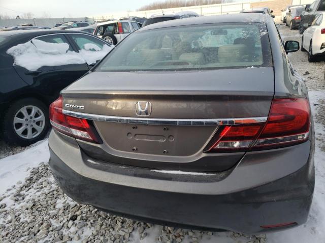 Photo 6 from auction – 2013 HONDA CIVIC LX with VIN 19XFB2F51DE006356