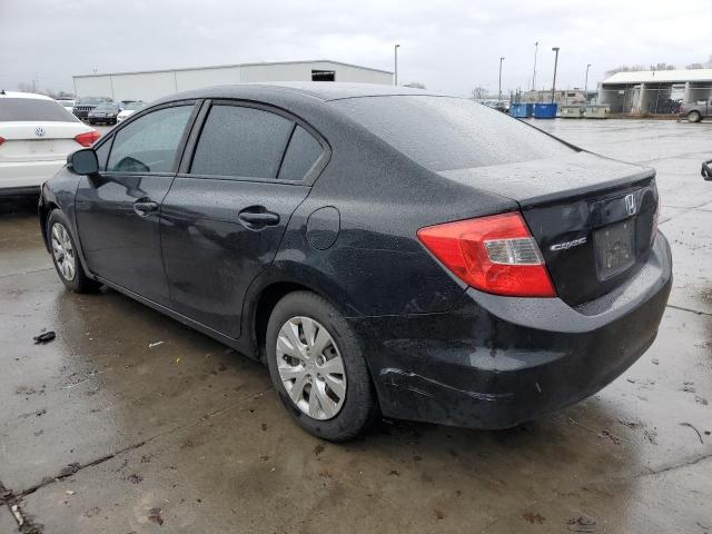 Photo 2 from auction – 2012 HONDA CIVIC LX with VIN 19XFB2F52CE359445