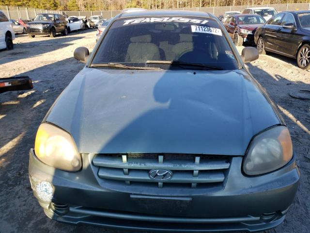 Photo 5 from auction – 2003 HYUNDAI ACCENT GL with VIN KMHCG45C73U468237