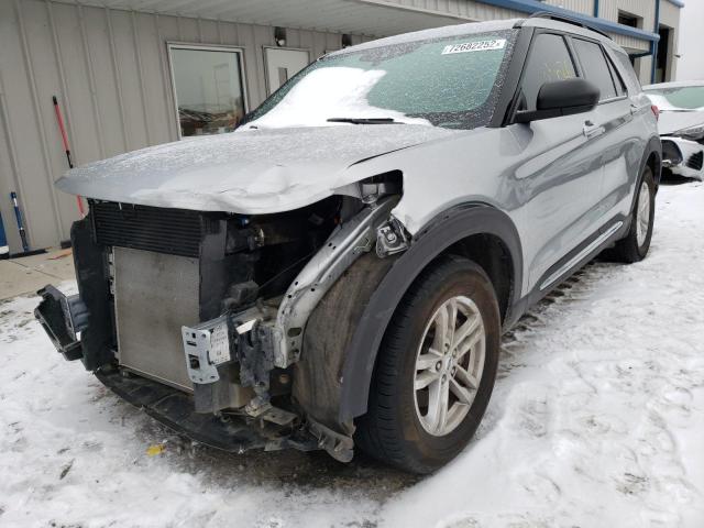 Photo 1 from auction – 2020 FORD EXPLORER X with VIN 1FMSK8DH1LGB05252