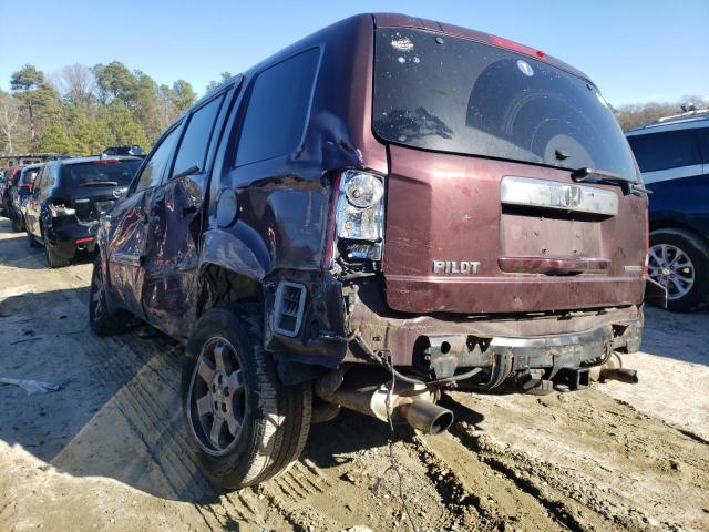 Photo 2 from auction – 2009 HONDA PILOT TOUR with VIN 5FNYF38959B025223