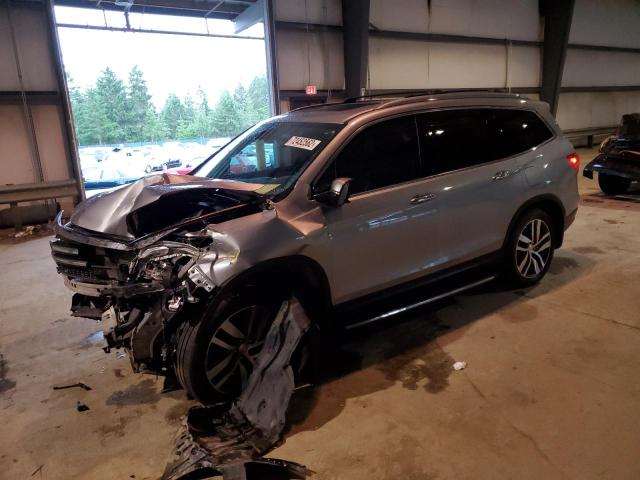 HONDA PILOT ELIT 2016 with VIN 5FNYF6H09GB005945 - Photo from auction