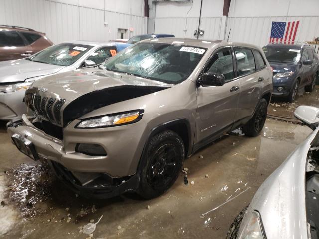 Photo 1 from auction – 2017 JEEP CHEROKEE S with VIN 1C4PJMAS4HW543881