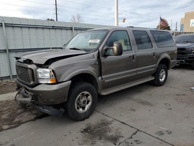 FORD EXCURSION 2003 with VIN 1FMSU43P33EB96015 - Photo from auction