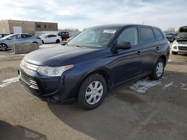 MITSUBISHI OUTLANDER 2014 with VIN JA4AD2A31EZ008098 - Photo from auction
